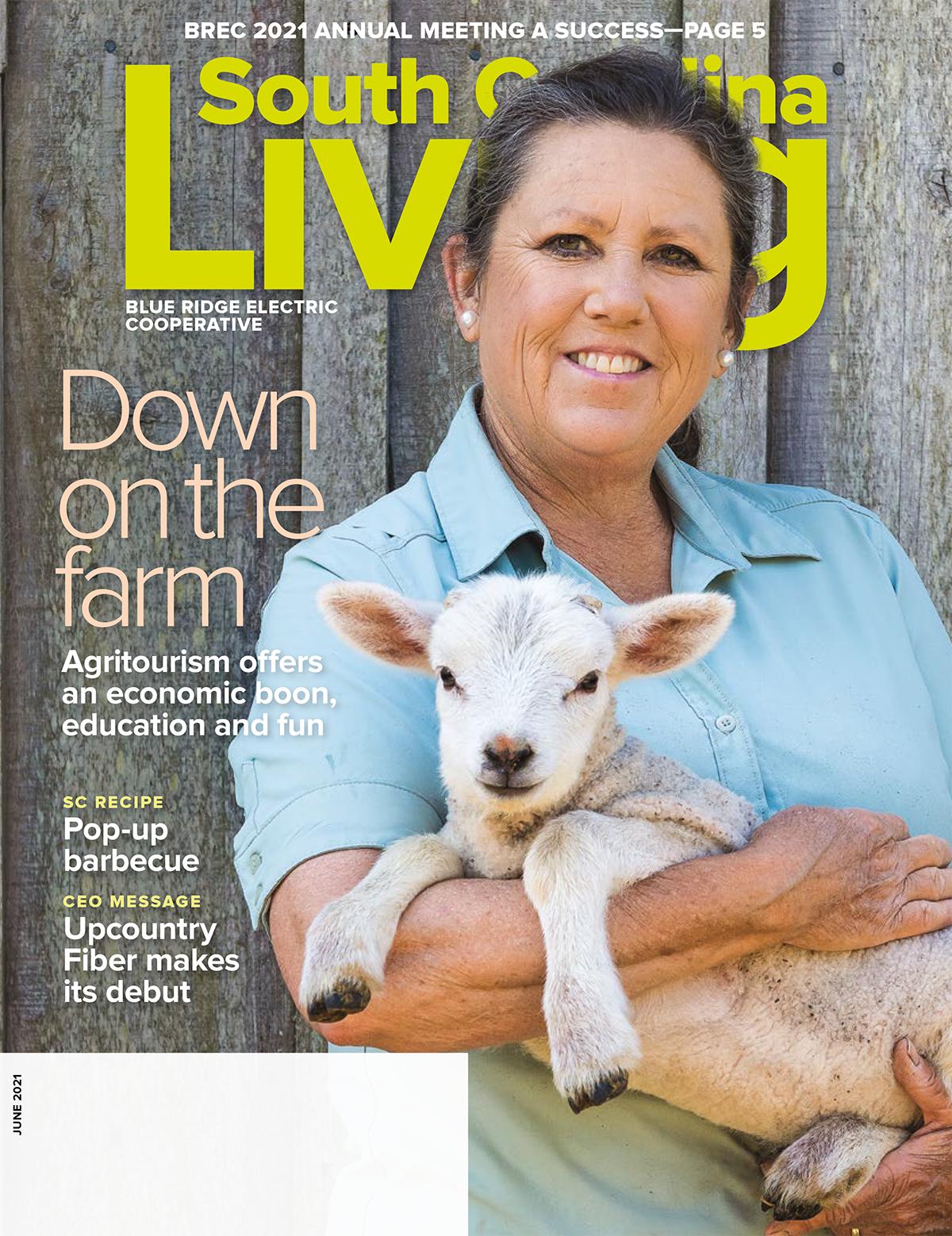 SC Living Cover June