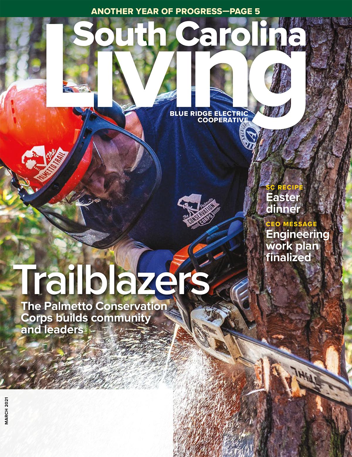 SC Living Cover March