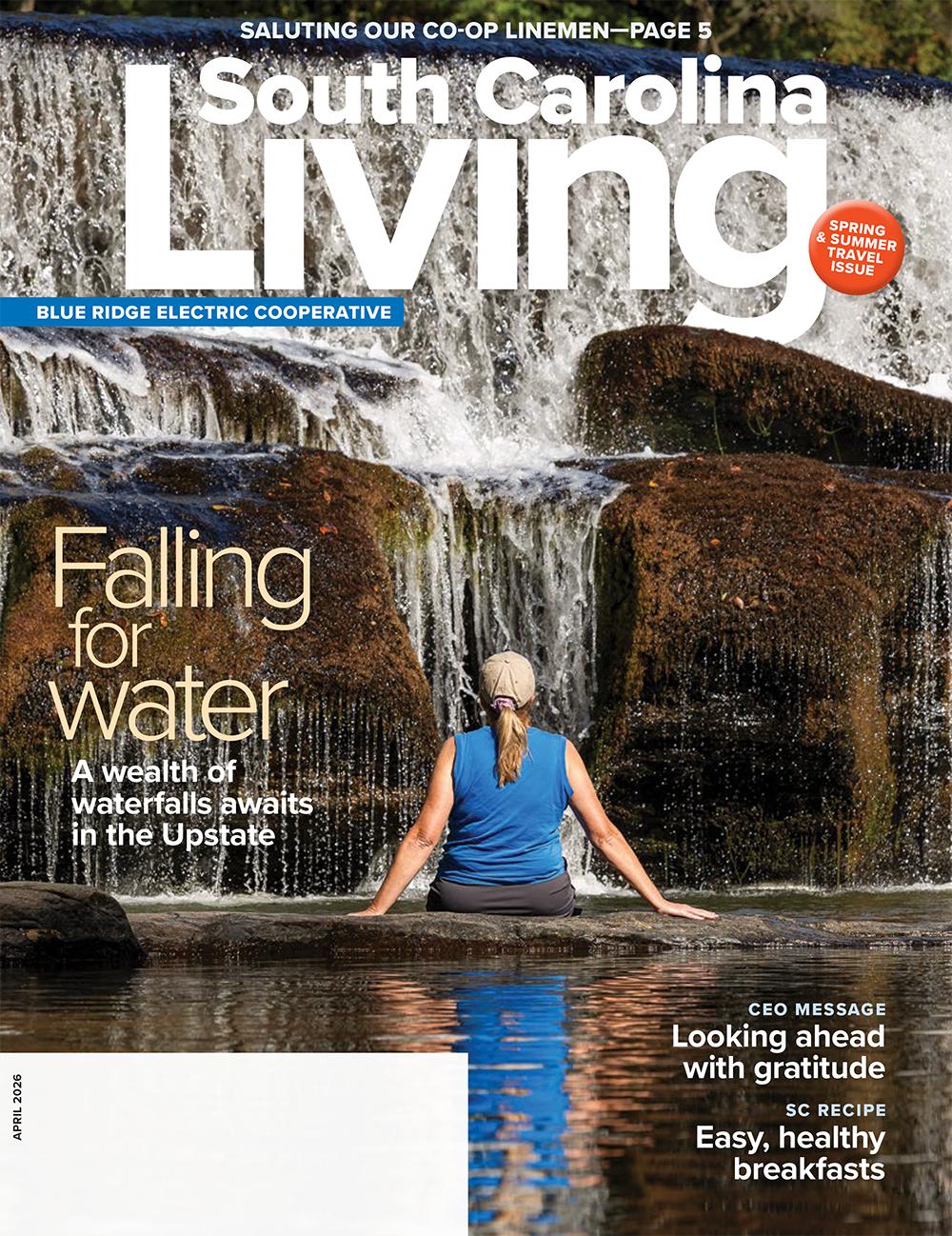 SC Living Cover April