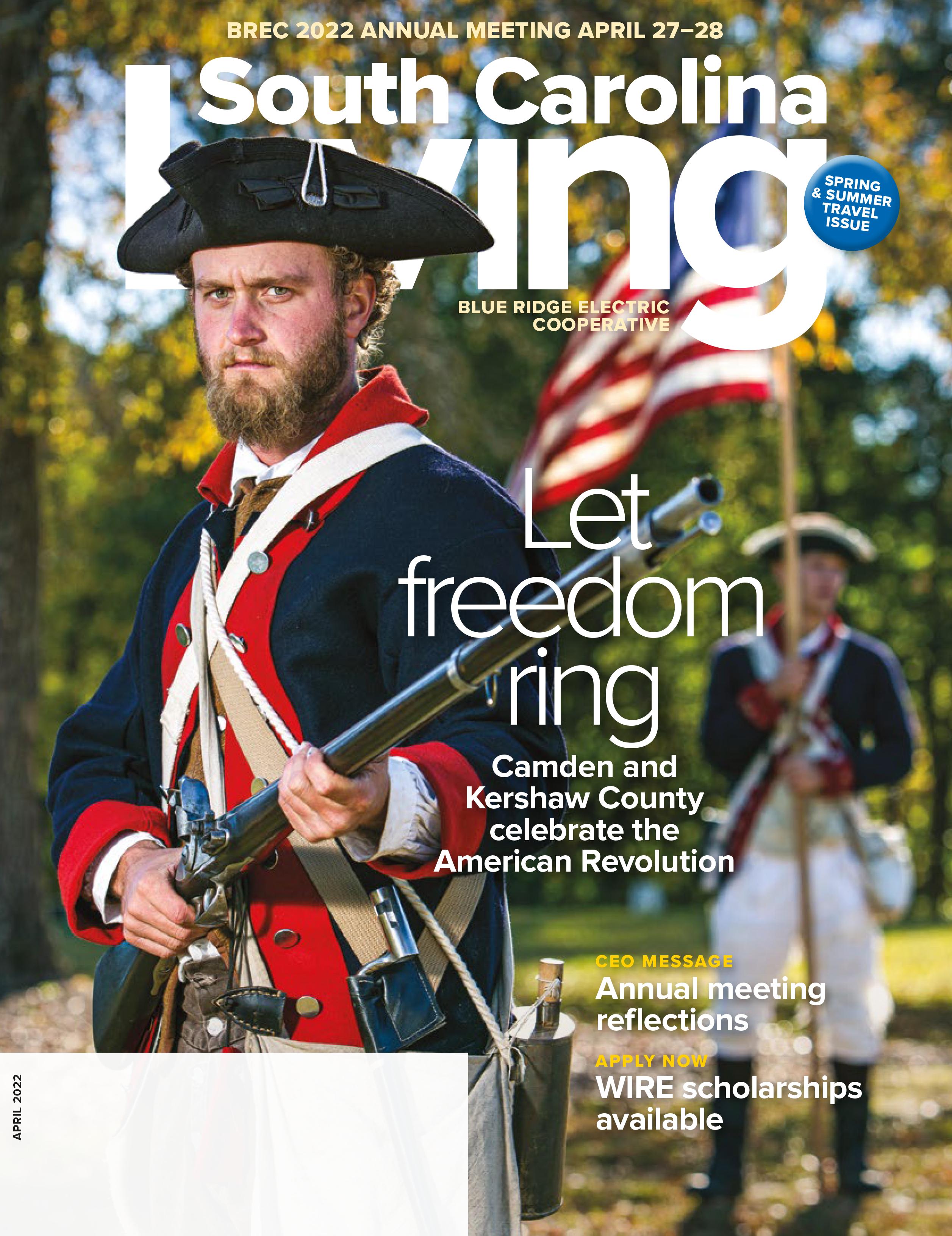 SC Living Cover April