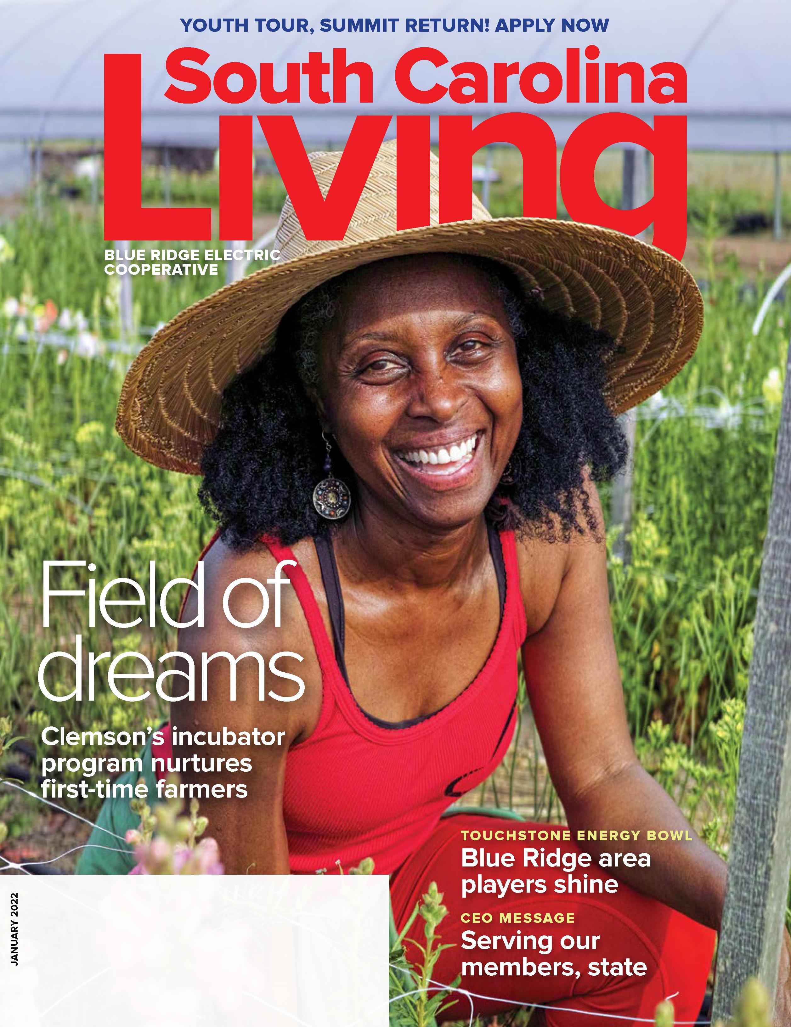 SC Living Cover January