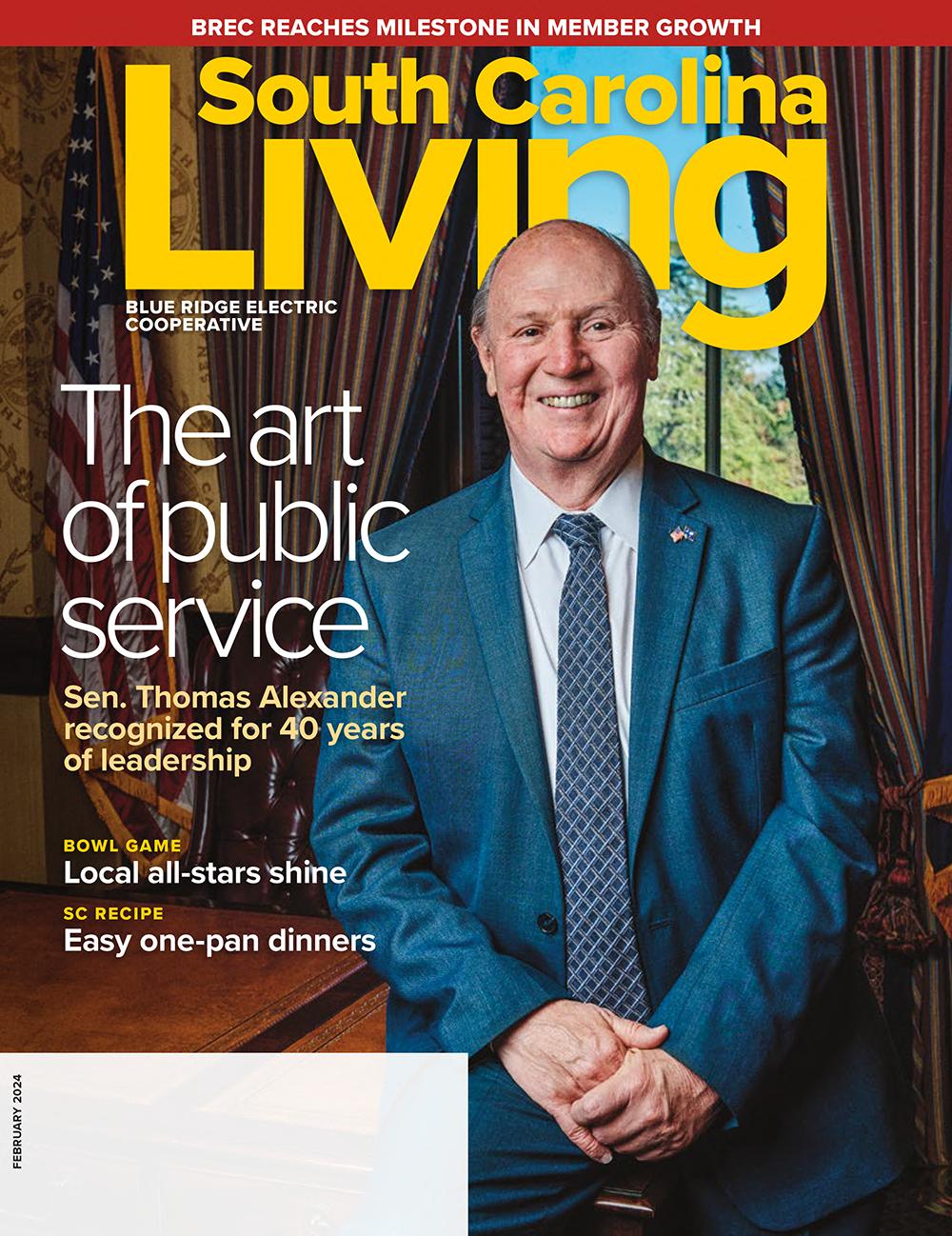 SC Living Cover February