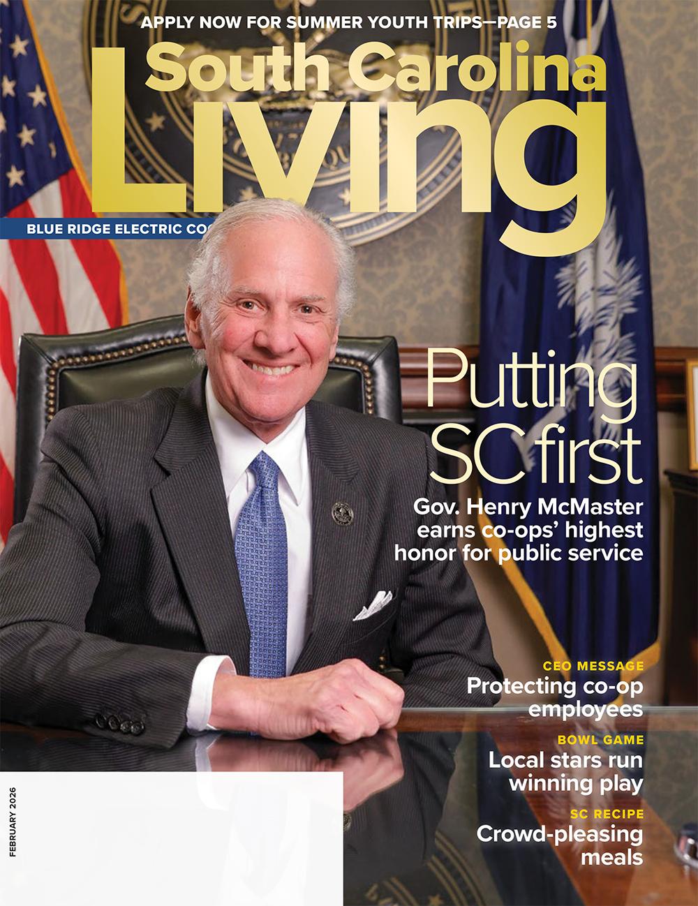SC Living Cover February
