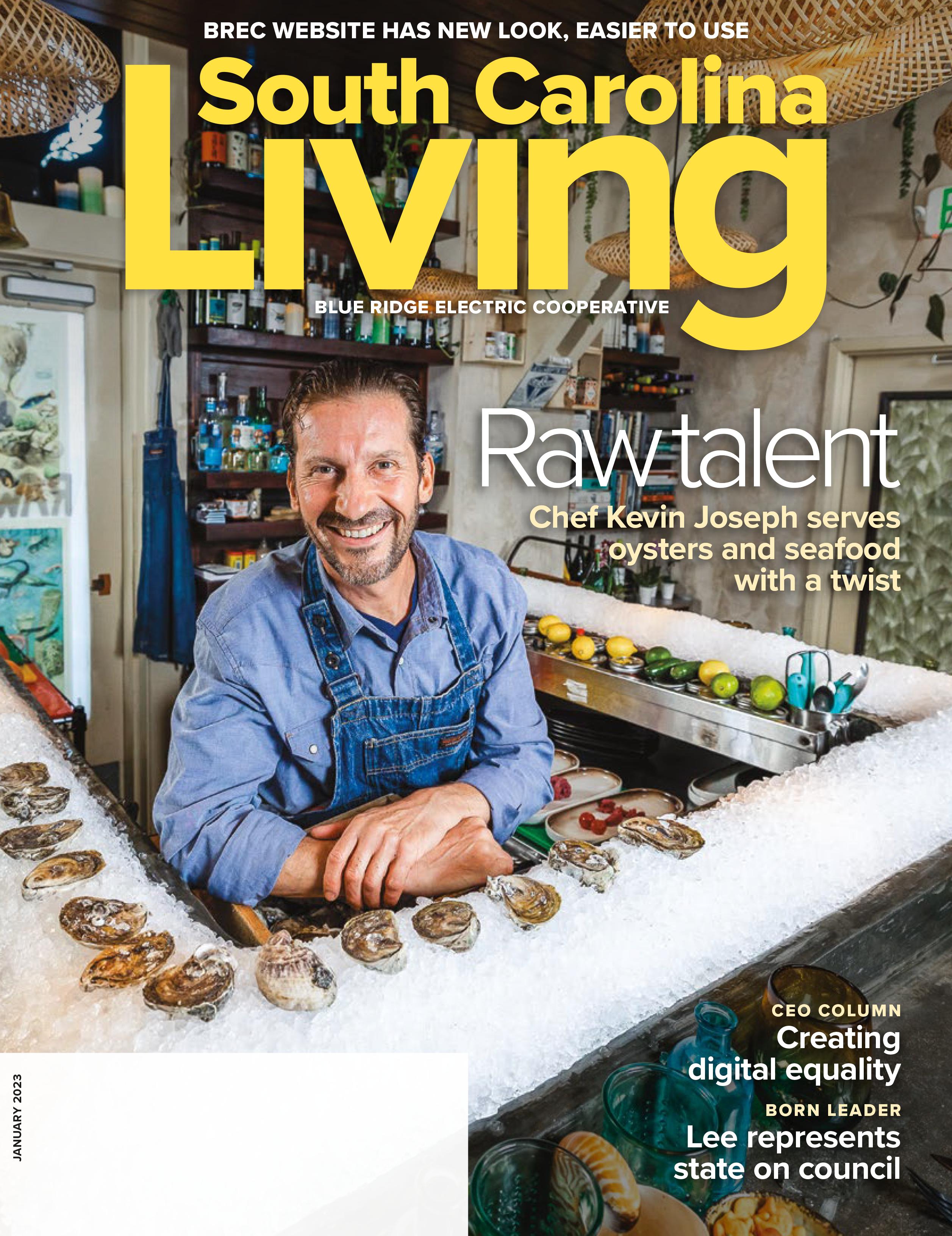SC Living Cover January