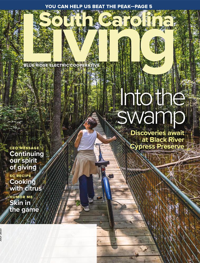 SC Living Cover July