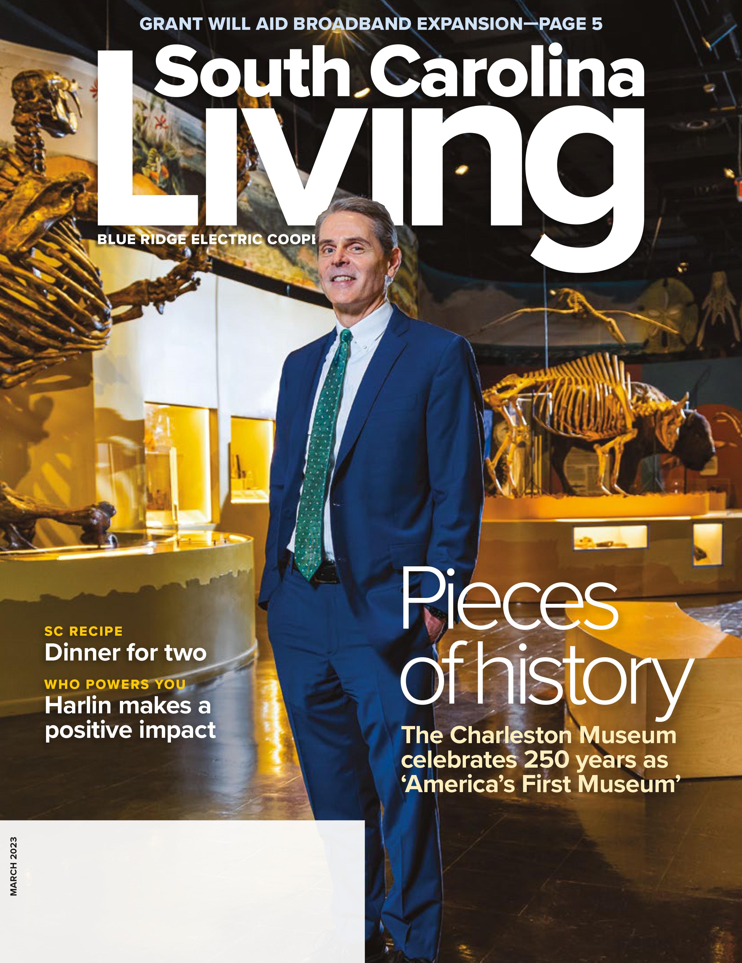 SC Living Cover March